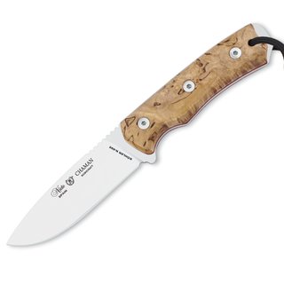 Nieto Chaman Bushcraft Birke Outdoormesser Bhler N690Co