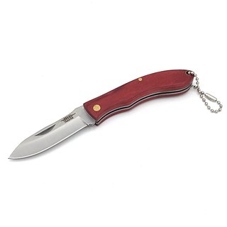 JKR Taschenmesser rot Holzgriff Slipjoint