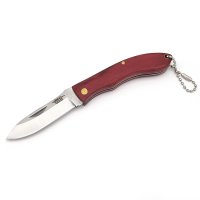 JKR Taschenmesser rot Holzgriff Slipjoint