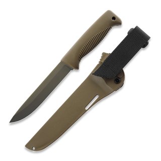 Peltonen Knives Sissipuukko M95 Ranger Jagdmesser Komposit Coyote