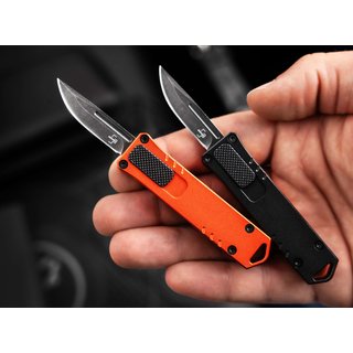 Bker Plus Micro USB OTF Orange Spring Taschenmesser