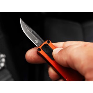 Bker Plus Micro USB OTF Orange Spring Taschenmesser