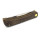 Otter Hippekniep mittel Micarta grün, Carbon
