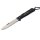 Otter Mercator Set Kupfer Katze schwarz rostfrei K55K mit Lederetui