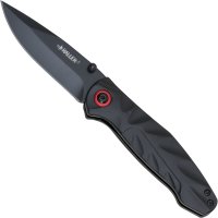 Haller Einhandmesser rostfrei schwarz Liner Lock