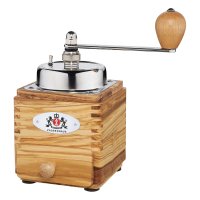 Zassenhaus Kaffeemühle Montevideo Olivenholz (OVP...