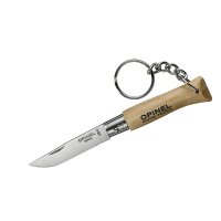 Opinel Mini Messer No 4 Schlüsselanhänger natur